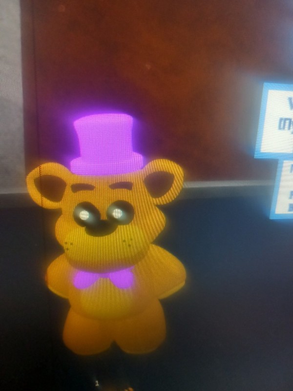 Создать мем: fnaf golden freddy, fredbear, freddy