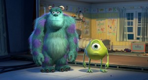 Create meme: monsters, Inc, Sully from monsters Inc, cartoon monsters Inc.