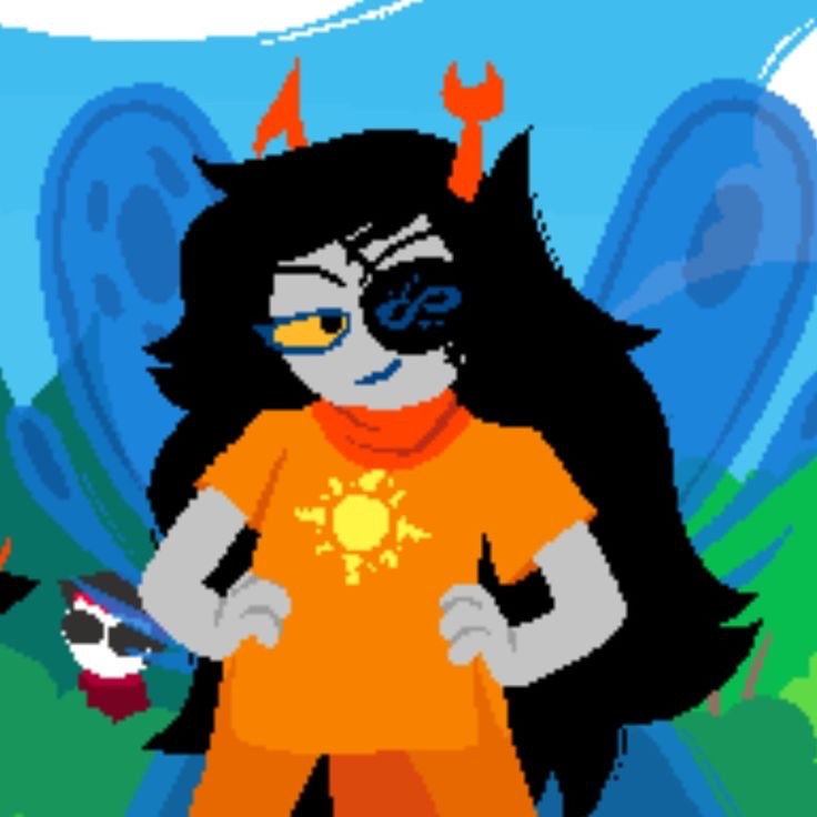 Create meme: hostak, vriska homestack sprite, kanaya homestack screenshots