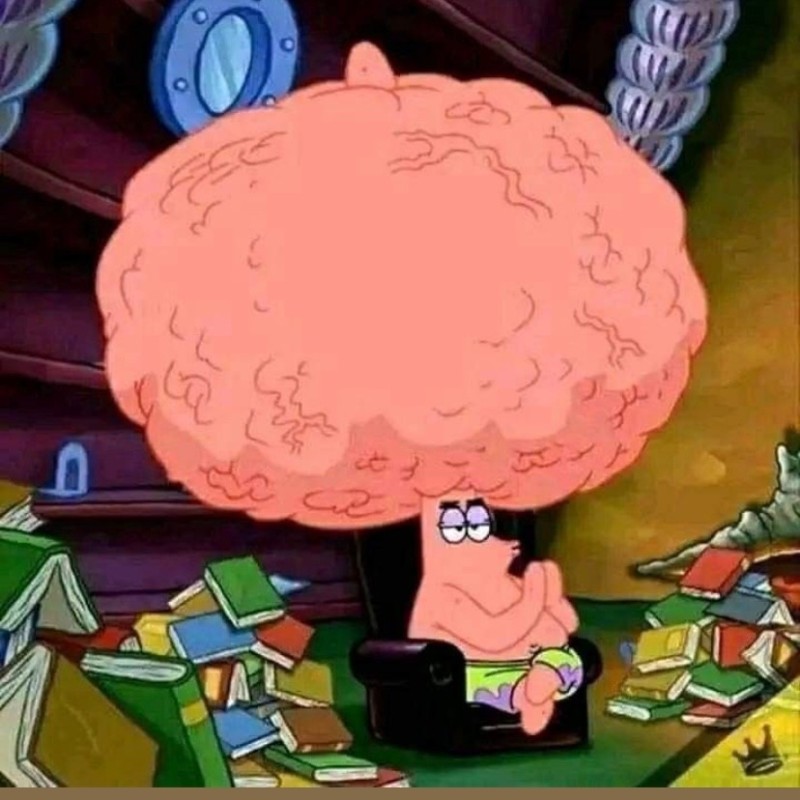 Create meme: spongebob Patrick , meme spongebob , meme brain 