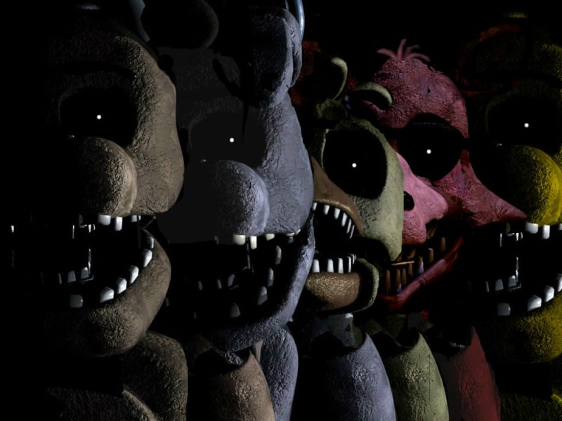 Create meme: five night at freddy's , five nights with Freddy , five night at freddy