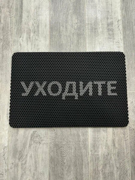 Create meme: floor mats, eva door mat, the carpet in the hallway is eva