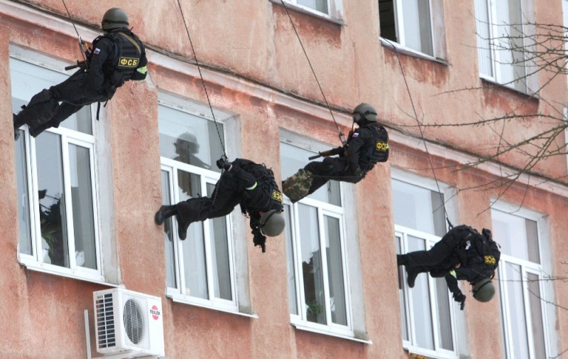 Create meme: special forces , storming the FSB building, FSB special forces storming the building