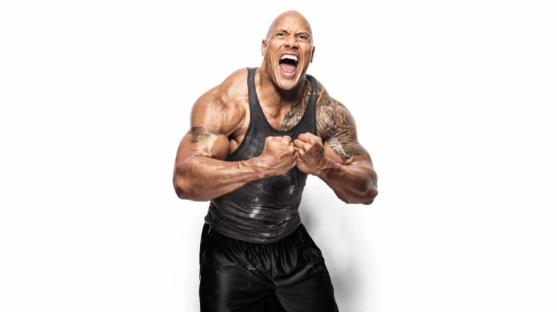 Create meme: Dwayne Johnson workout, Dwayne Jones rock, Dwayne The Rock Johnson Jock