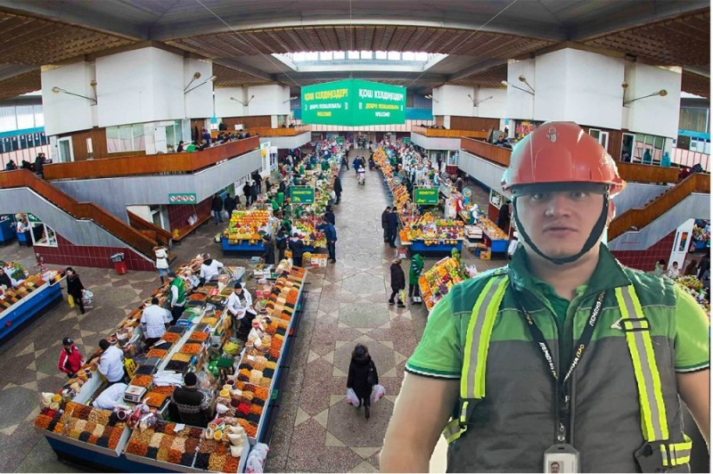 Create meme: green Bazaar, Central market