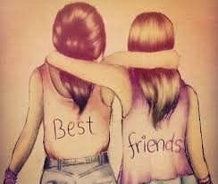 Создать мем: good friend, bff, best friends