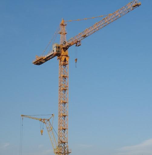 Create meme: tower cranes, liebherr tower crane, qtz 160 tower crane