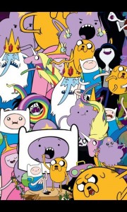 Create meme: the characters from Finn and Jake, adventure time, fin Jake