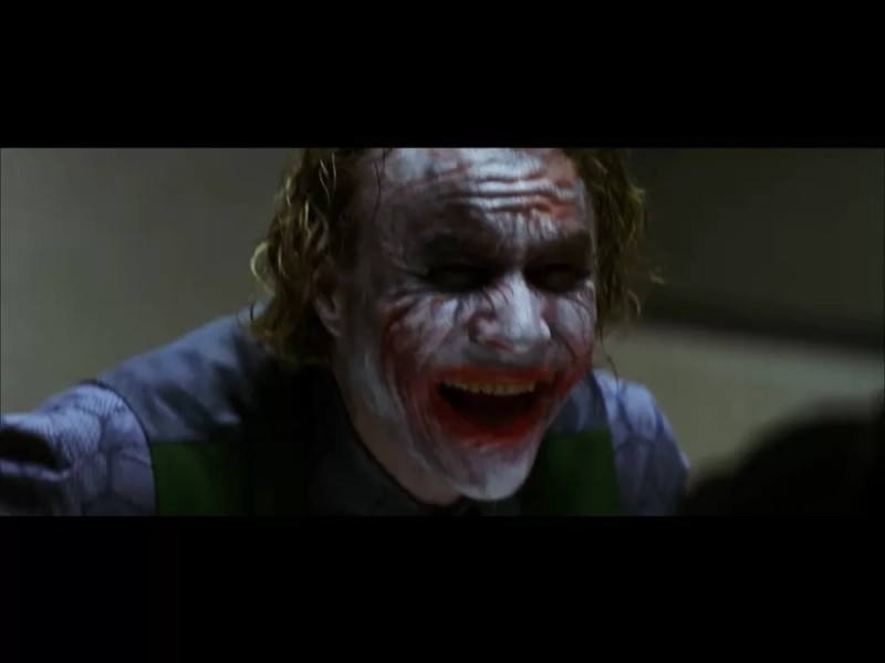 Создать мем: хит леджер джокер, batman begins 2, heath ledger joker