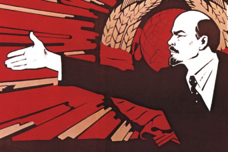 Create meme: Lenin ahead, communism posters, posters of the USSR Lenin