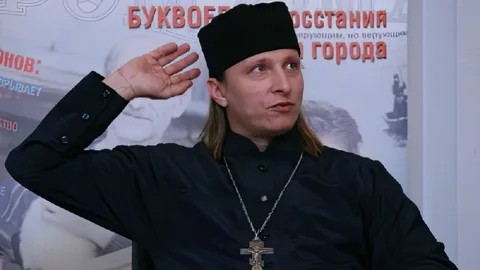 Create meme: Ivan Okhlobystin, the priest, Ivan Okhlobystin , Ivan Okhlobystin, the priest