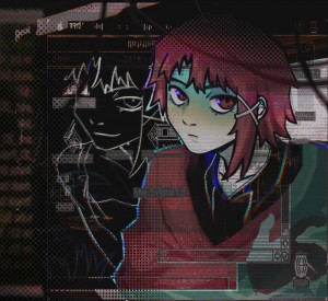 Создать мем: персонажи аниме, аниме, danganronpa f shattered hope