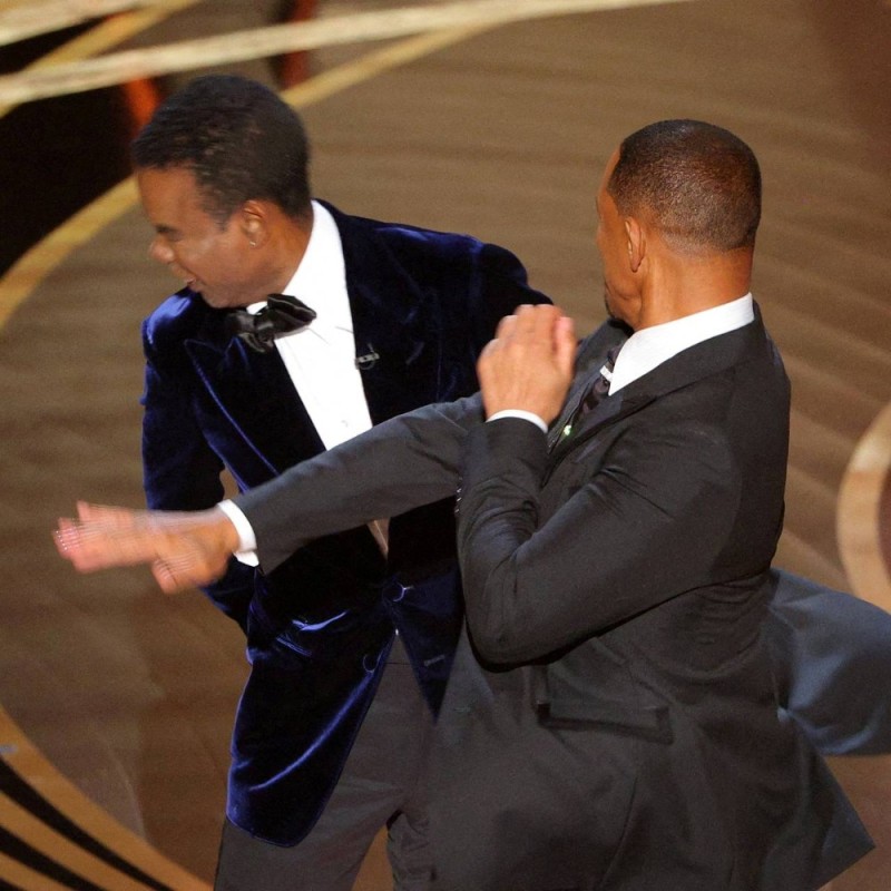 Create meme: will smith oscar, Will Smith's Slap in the Face at the Oscars, Will Smith hit Chris Rock