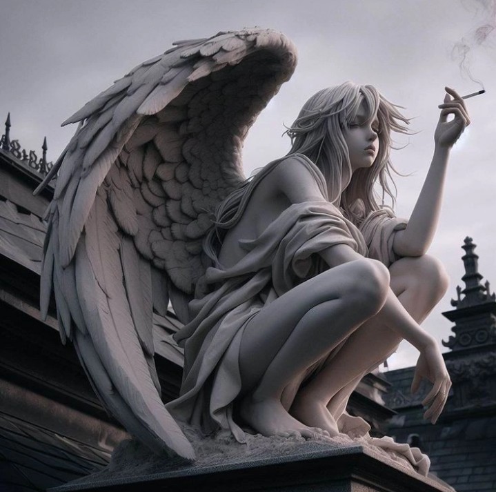 Create meme: sculptures of angels, angel statue, sculptures of the grieving angel Renaissance