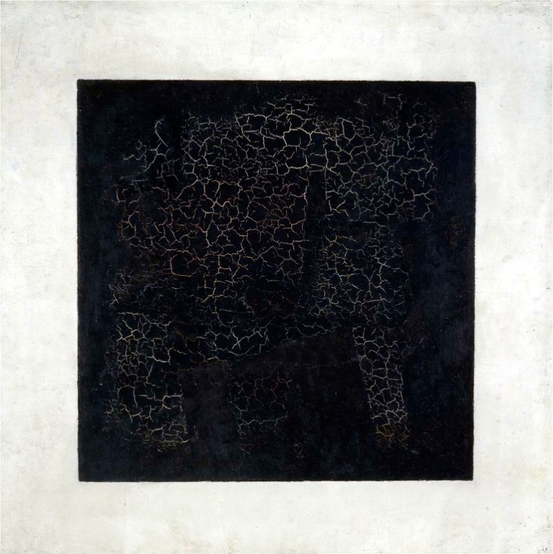 Create meme: kazimir malevich black square, the picture of Malevich's black square, malevich 's square painting