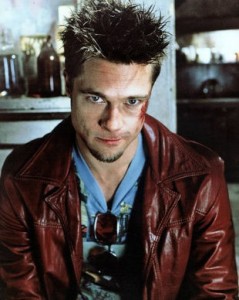 Create meme: brad pitt, Tyler Durden, fight club