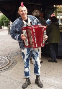 Create meme: kolkhoz punk, accordion, photo of accordion at the festival