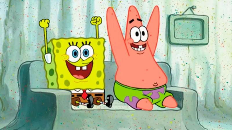 Create meme: Spongebob and Patrick in the cartoon, spongebob and Patrick , spongebob and Patrick