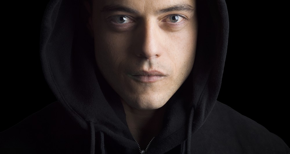 Create meme: Elliot Alderson, Rami Malek Mr. robot, Robot mister