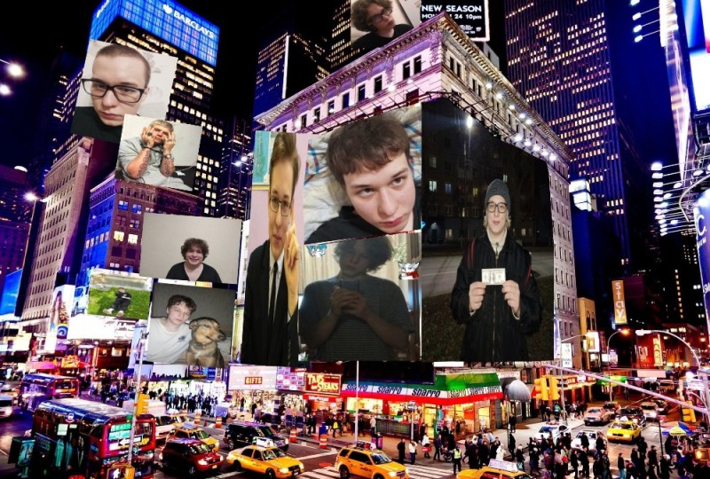 Create meme: New York, new york broadway, new York times square