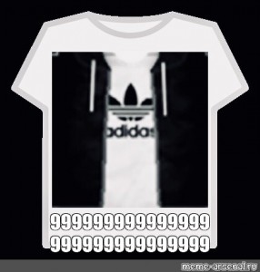 Create Meme T Shirt For The Get Adidas Shirt Roblox Roblox T Shirt Adidas Pictures Meme Arsenal Com - black and white adidas shirt roblox