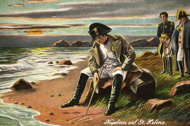 Create meme: Bonaparte Napoleon, Napoleon on the island, Napoleon Bonaparte on the island of Elba