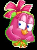 Create meme: bird, bird town chick, bird town pink bird