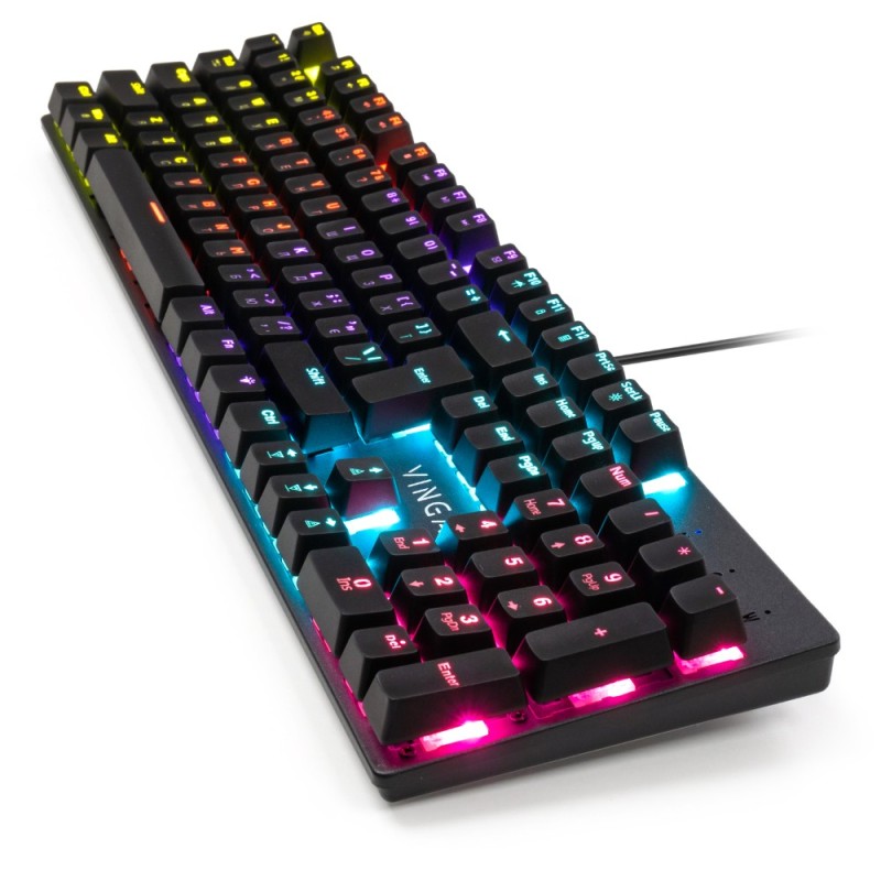 Create meme: gaming keyboard with backlight, mechanical keyboard with backlight, mechanical keyboard