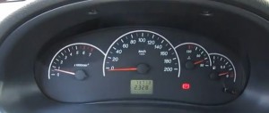 Create meme: VAZ 2172, Priora VAZ, speedometer