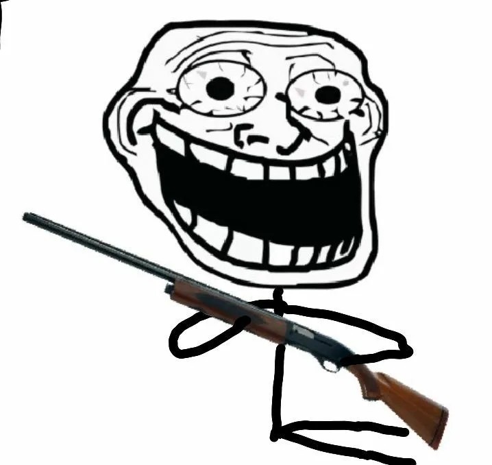 Create meme: The trollface is insane, meme trollface, meme Troll 