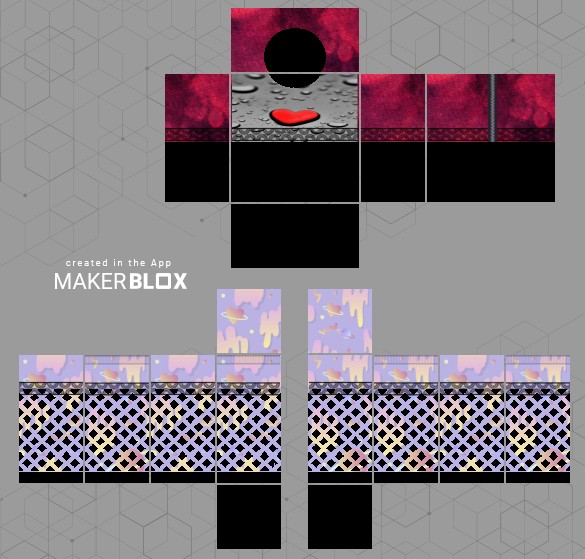 Create meme: template for clothes in roblox, roblox clothing, pattern for jackets to get