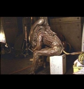 Create meme: xenomorph, alien isolation, Sad alien