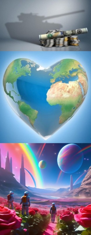 Create meme: the globe , the world, The earth in the form of a heart