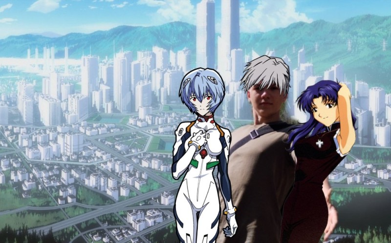 Создать мем: rei ayanami, аянами хино, евангелион аянами рей