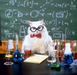 Create meme: happy student, bilim, chemist