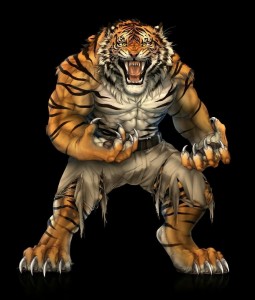 Создать мем: свирепый тигр, тигр монстр, тигр когти