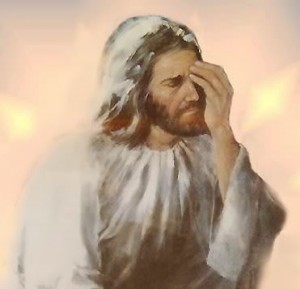 Создать мем: Jesus facepalm