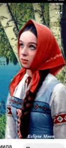 Create meme: Morozko 1964 film she, Nastenka from Morozko, Morozko movie Nastya