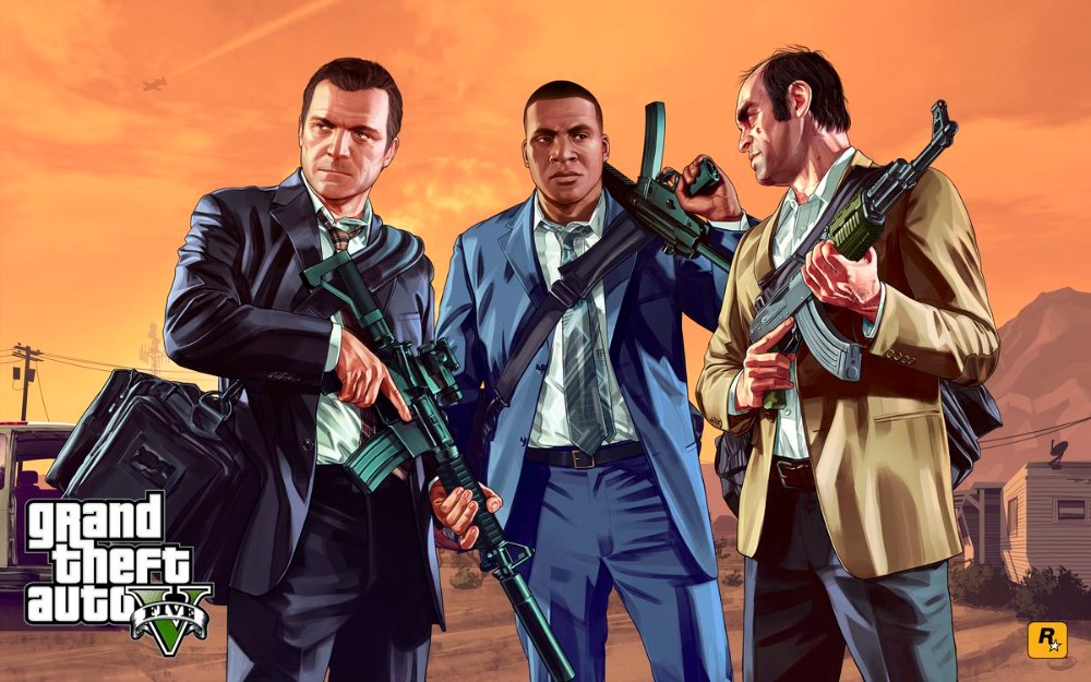 Создать мем: герои гта 5, франклин гта 5, grand theft auto games