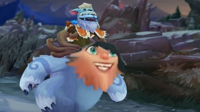 Create meme: rewark willump, Nunu and vellum, Nuno League of Legends