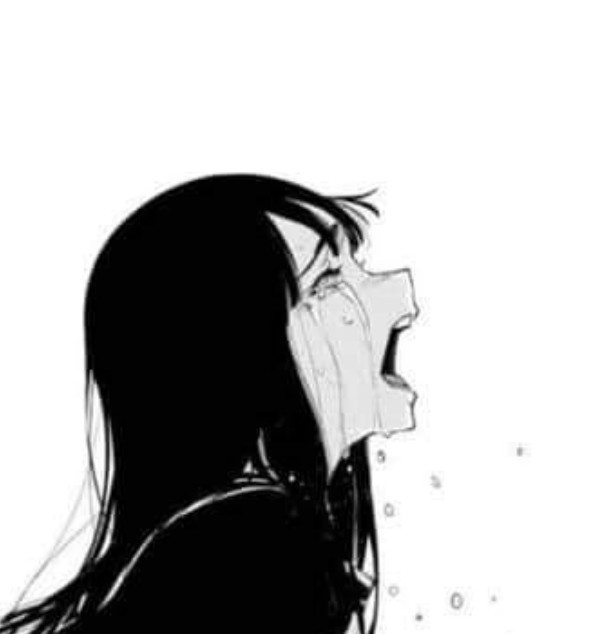 Создать мем: аниме со слезами, грустные аниме рисунки, аниме плачет девушка
