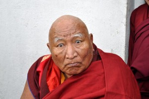 Create meme: monk, dalai lama, tibet