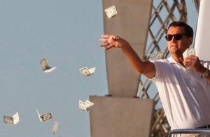 Create meme: DiCaprio throwing money, Leonardo DiCaprio the wolf of wall street the money, throws money meme