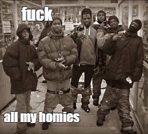 Create meme: ghetto meme, memes about the ghetto, ghetto negroes