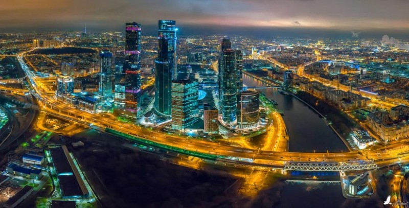 Create meme: moscow moscow city, Russia Moscow city, Moscow city 8k