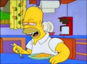 Create meme: I'm bed meme, memes about Homer Simpson, the simpsons