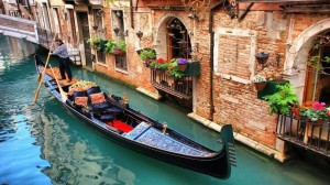 Create meme: Venice gondolier, Venice