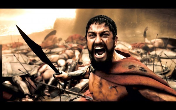 Create meme: Zack Snyder 300 Spartans, Spartans 300, 300 spartans gerard butler
