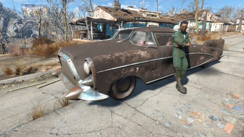 Create meme: Corveg Machines Fallout 4, cars from fallout 4, cars fallout 4