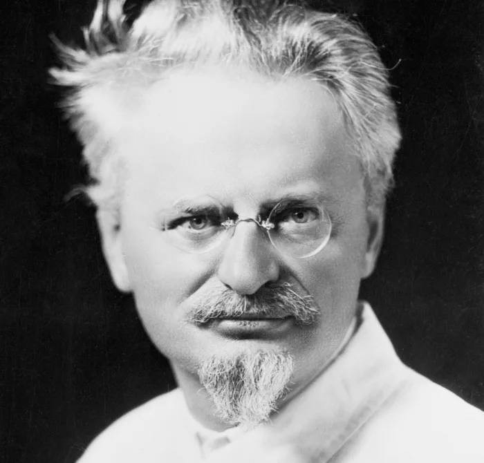 Create meme: Lev Davidovich Trotsky, Trotsky, portrait of trotsky